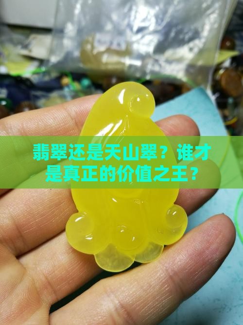翡翠和天山翠哪个更值钱