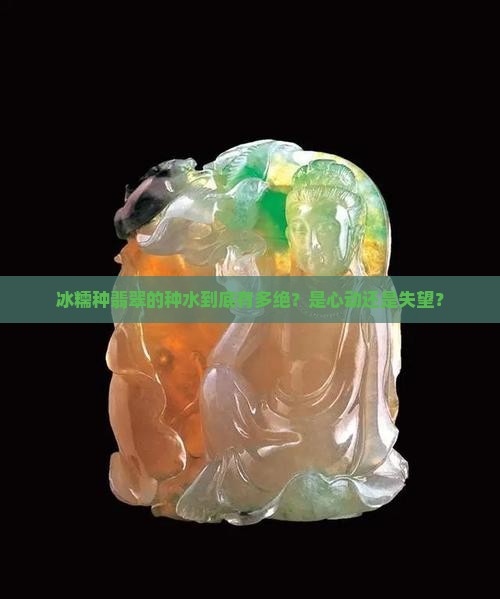 冰糯种翡翠种水
