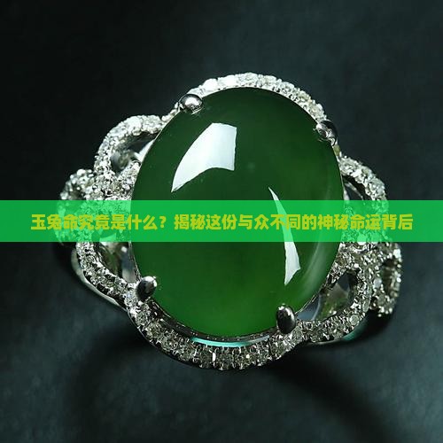 什么是玉兔命
