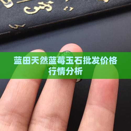 蓝莓玉石什么价位