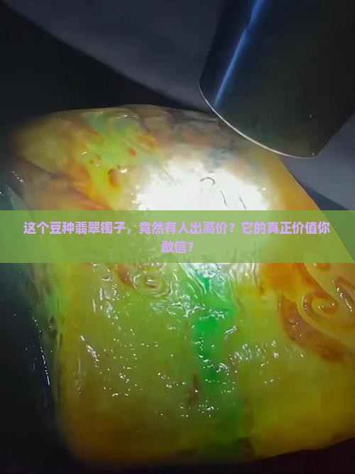 豆种翡翠镯子值多少钱