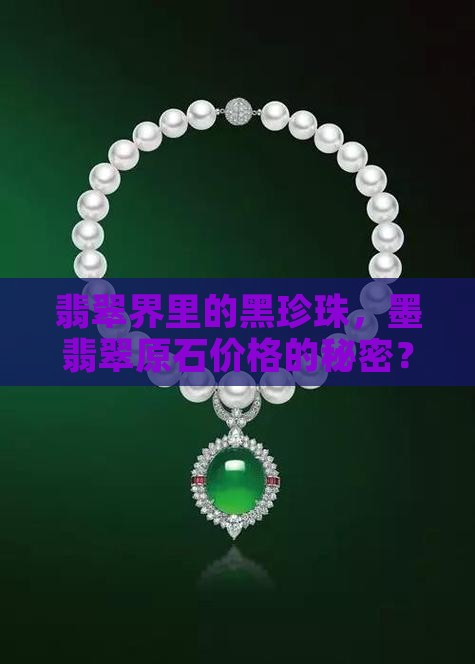 墨翡翠原石贵不贵