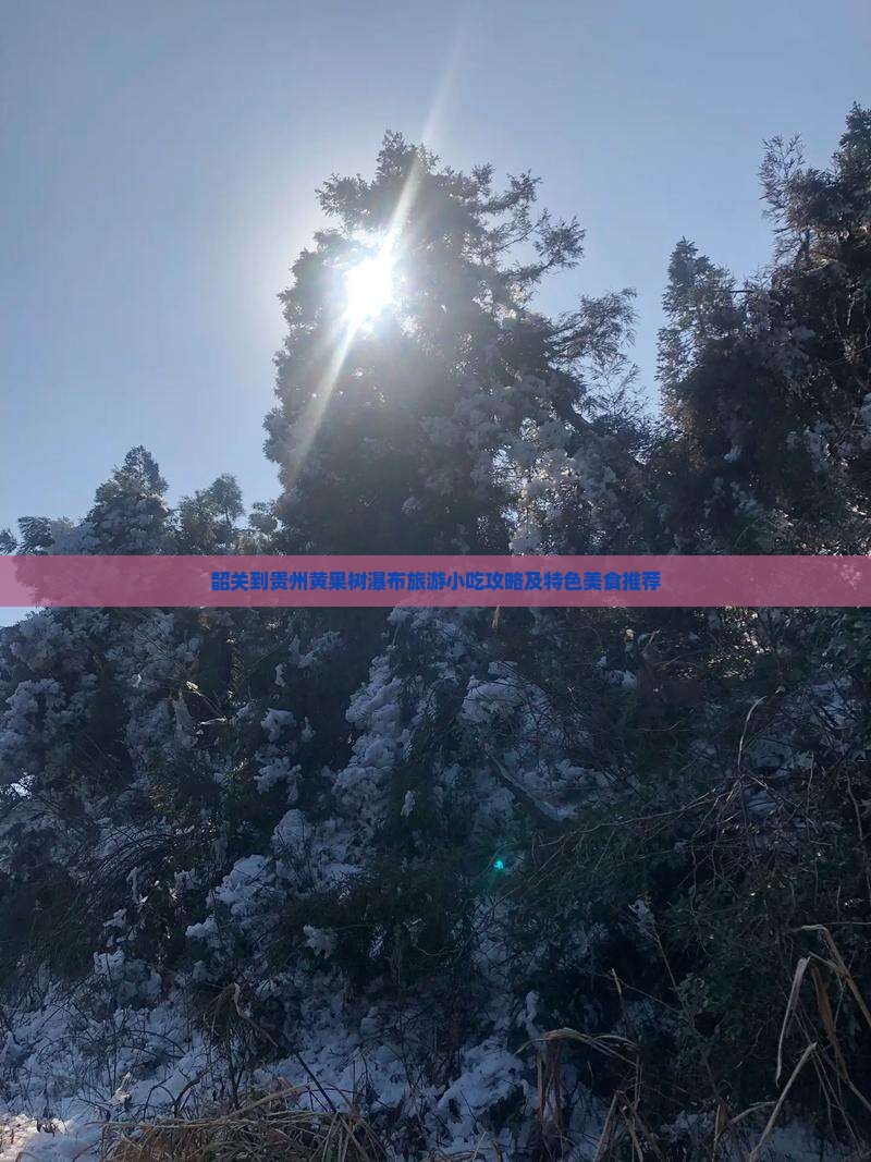 韶关到贵州黄果树瀑布旅游小吃攻略及特色美食推荐