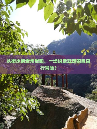 衡水去贵州贵阳自由行