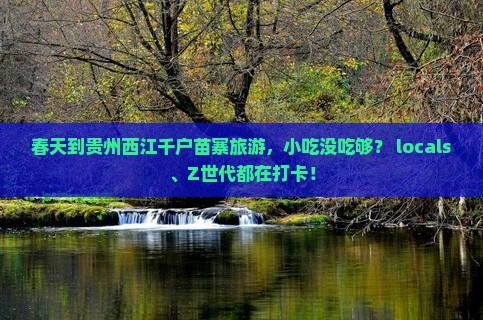 春天到贵州西江千户苗寨旅游小吃