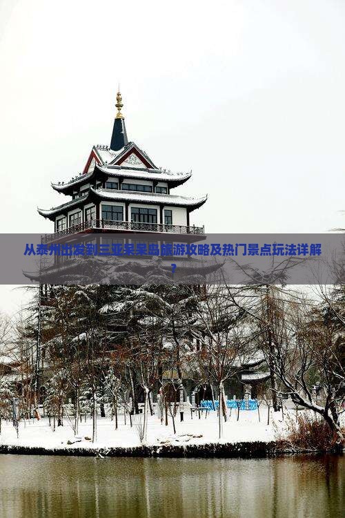 从泰州出发到三亚呆呆岛旅游攻略及热门景点玩法详解？