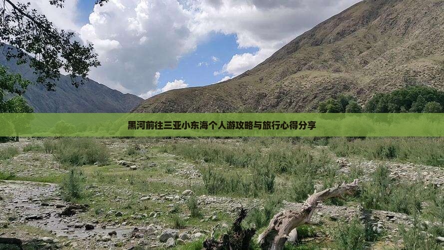 黑河前往三亚小东海个人游攻略与旅行心得分享
