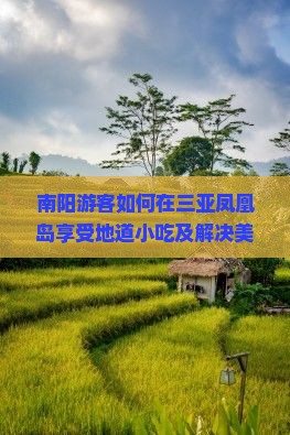 南阳去三亚凤凰岛旅游小吃
