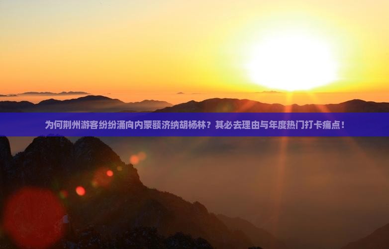 为何荆州游客纷纷涌向内蒙额济纳胡杨林？其必去理由与年度热门打卡痛点！