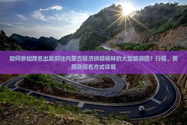 如何参加茂名出发前往内蒙古额济纳胡杨林的大型旅游团？行程、费用及报名方式详解