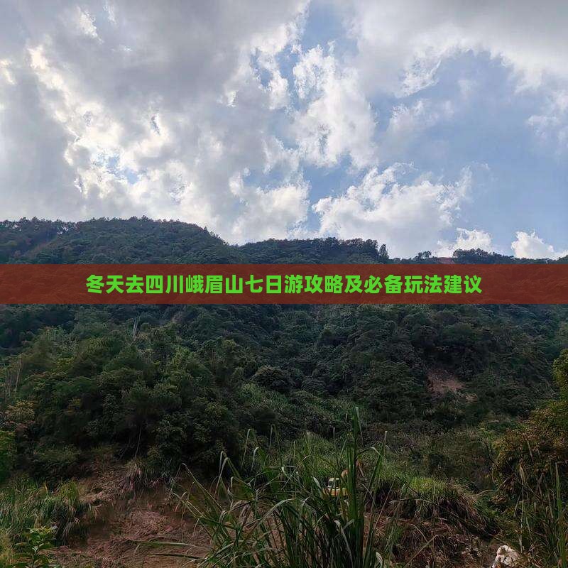 冬天去四川峨眉山七日游攻略及必备玩法建议