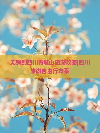 无锡到四川青城山旅游攻略|四川旅游自由行方案