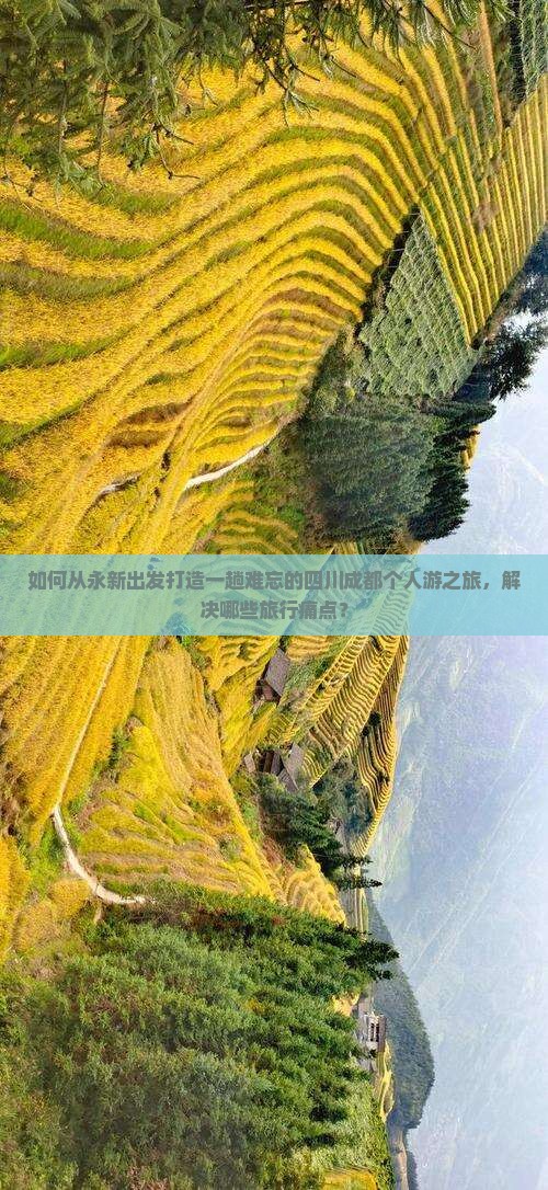如何从永新出发打造一趟难忘的四川成都个人游之旅，解决哪些旅行痛点？