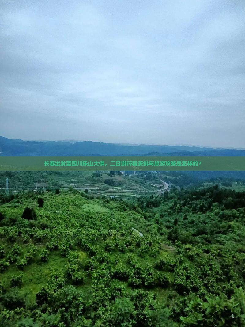 长春出发至四川乐山大佛，二日游行程安排与旅游攻略是怎样的？