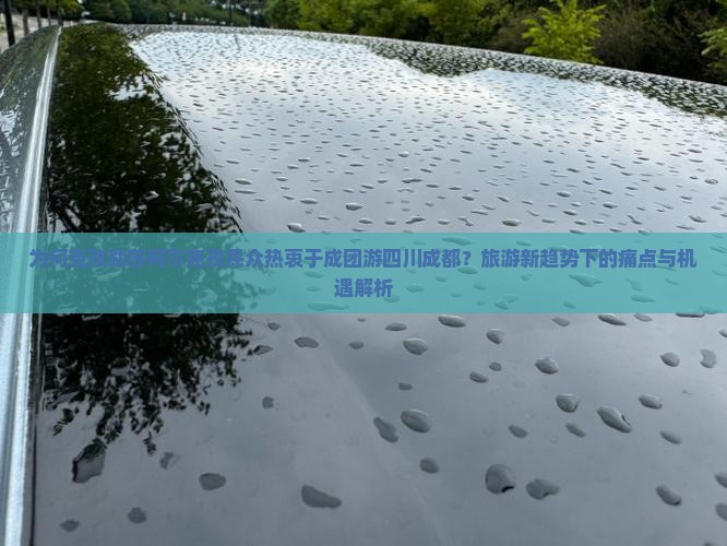 为何克孜勒苏柯尔克孜民众热衷于成团游四川成都？旅游新趋势下的痛点与机遇解析