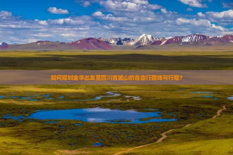 如何规划金华出发至四川青城山的自由行路线与行程？