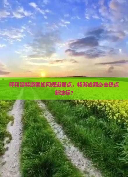 呼和浩特游客如何规避痛点，畅游成都必去热点新地标？