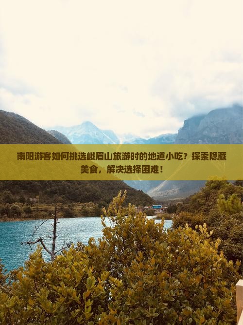南阳游客如何挑选峨眉山旅游时的地道小吃？探索隐藏美食，解决选择困难！