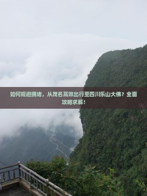 如何规避拥堵，从茂名高效出行至四川乐山大佛？全面攻略求解！
