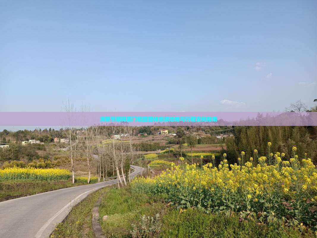 清明节期间厦门毓园团体旅游攻略与行程安排指南