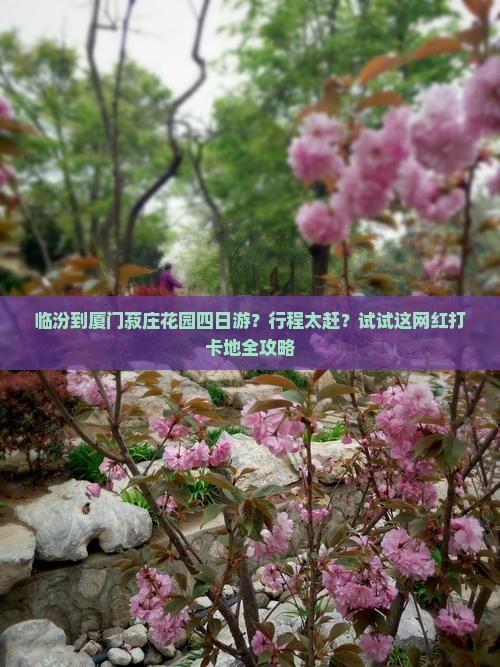 临汾到厦门菽庄花园四日游？行程太赶？试试这网红打卡地全攻略