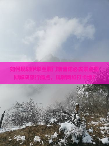 如何规划伊犁至厦门南普陀必去景点路犀解决旅行痛点，玩转网红打卡地？
