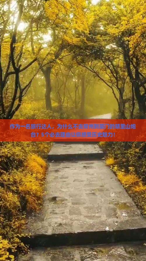 作为一名旅行达人，为什么不去常州到厦门的胡里山炮台？5个必去理由让你感受历史魅力！