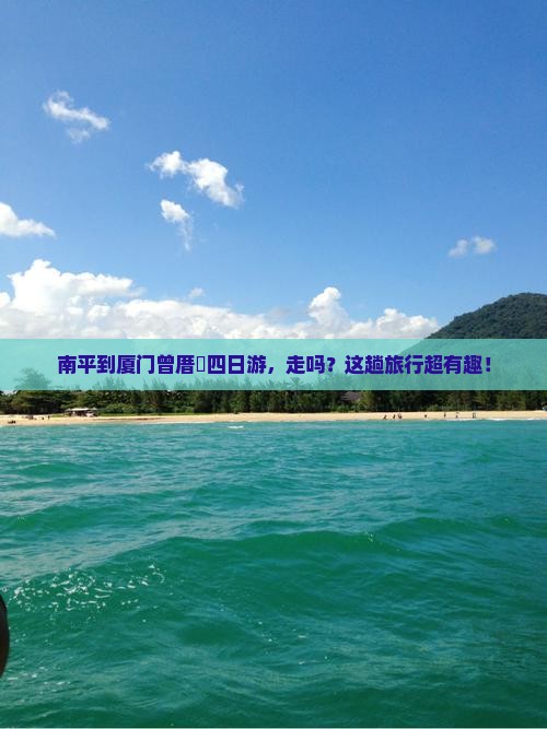 南平去厦门曾厝埯四日游 南平去厦门曾厝埯四日游