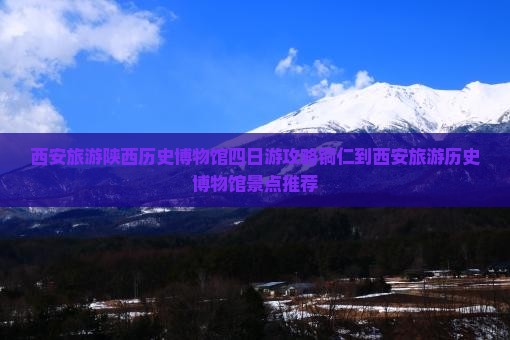 西安旅游陕西历史博物馆四日游攻略铜仁到西安旅游历史博物馆景点推荐