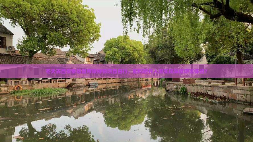 冬天去西安秦始皇帝陵博物院自由行，如何避开人潮实现深度游览体验？