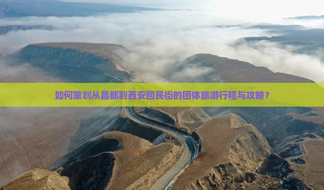 如何策划从昌都到西安回民街的团体旅游行程与攻略？