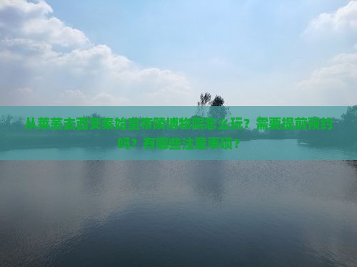 从莱芜去西安秦始皇帝陵博物院怎么玩？需要提前预约吗？有哪些注意事项？
