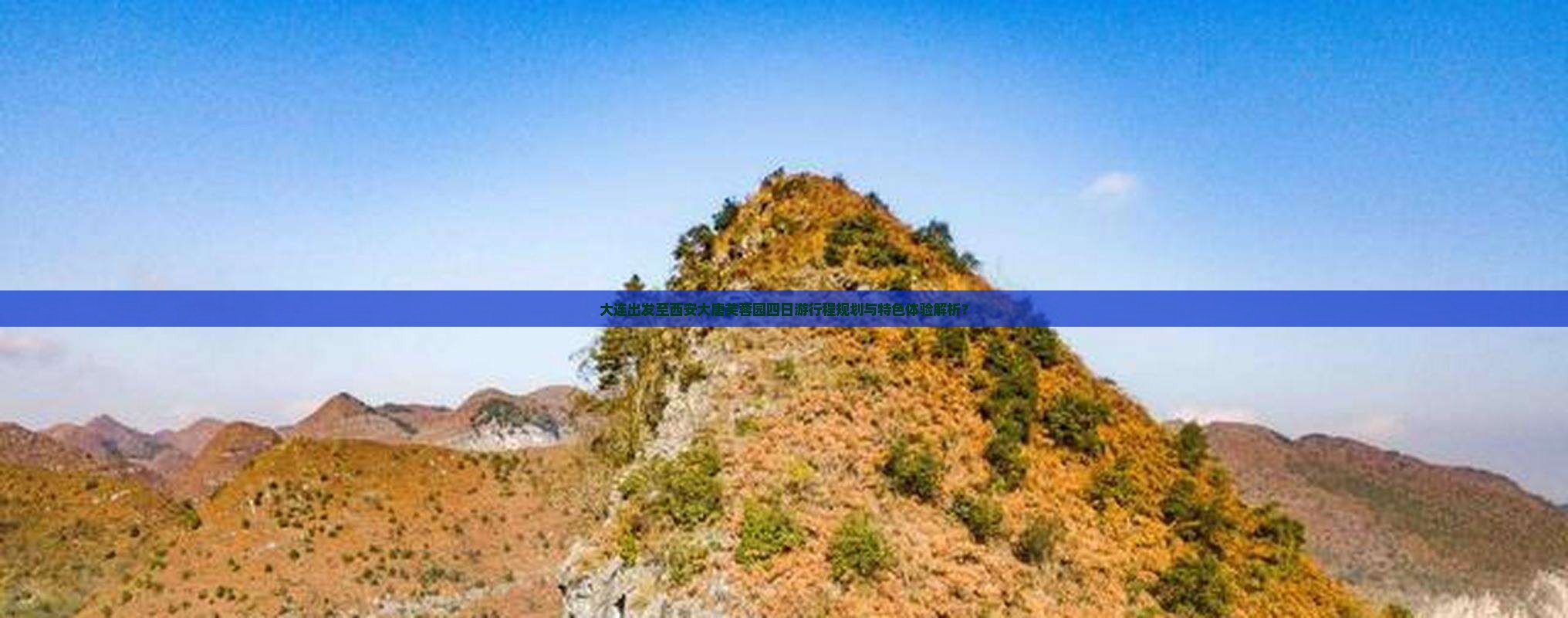大连出发至西安大唐芙蓉园四日游行程规划与特色体验解析？