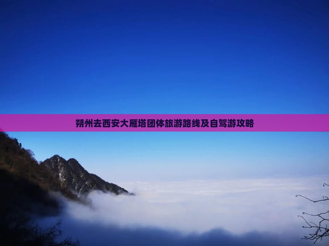 朔州去西安大雁塔团体旅游路线及自驾游攻略