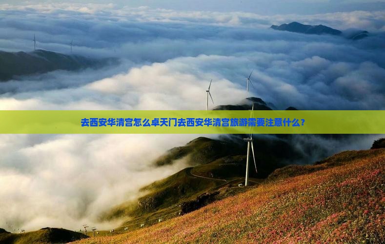 去西安华清宫怎么卓天门去西安华清宫旅游需要注意什么？