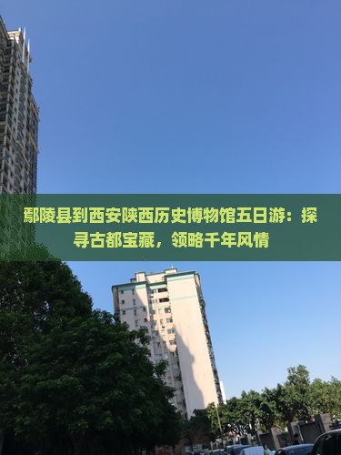 鄢陵县到西安陕西历史博物馆五日游：探寻古都宝藏，领略千年风情