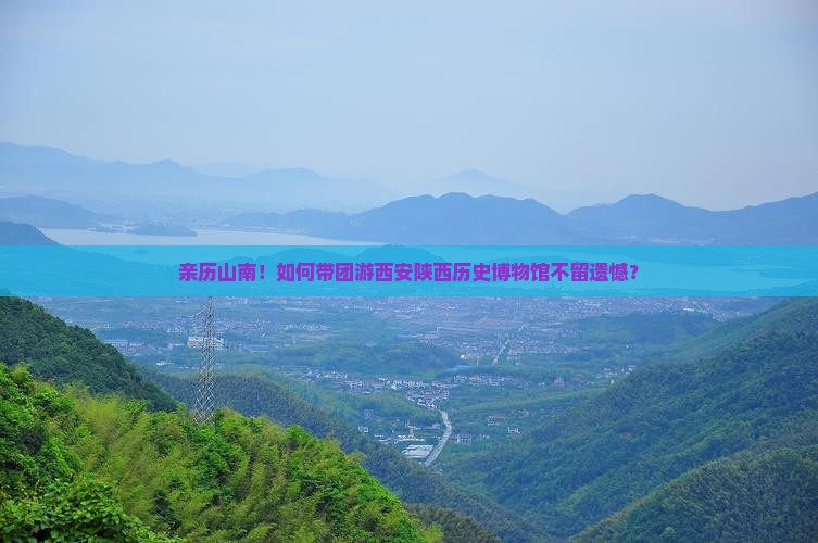 亲历山南！如何带团游西安陕西历史博物馆不留遗憾？