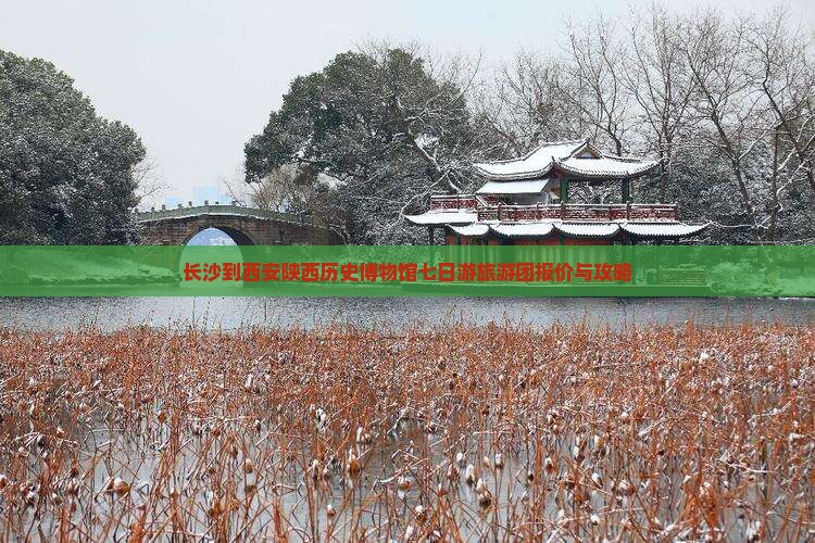 长沙到西安陕西历史博物馆七日游旅游团报价与攻略