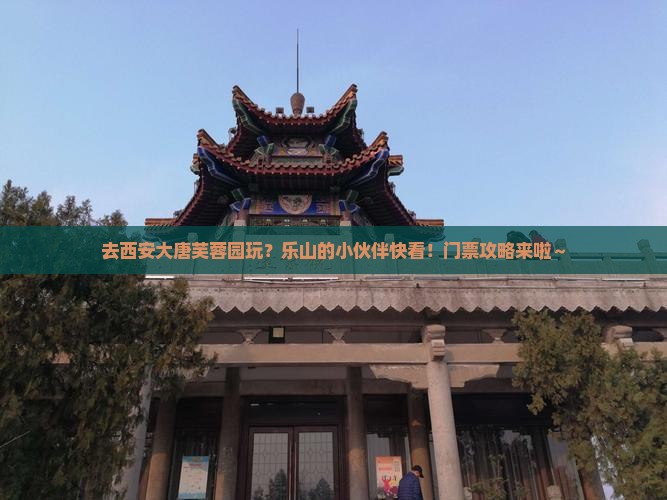 乐山去西安大唐芙蓉园门票
