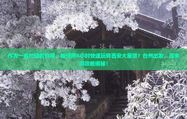 台州去西安大雁塔一日游