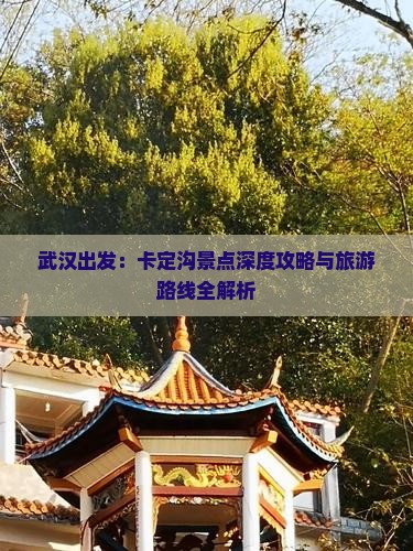 武汉出发：卡定沟景点深度攻略与旅游路线全解析