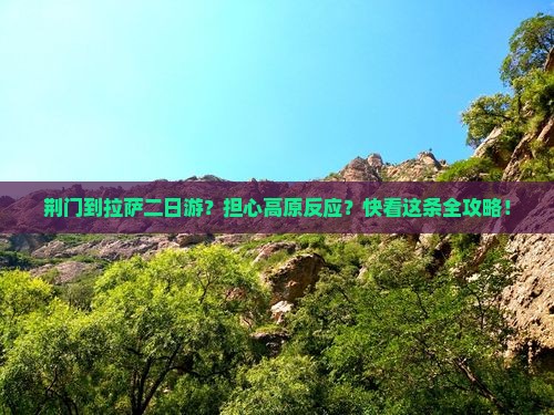 荆门到拉萨二日游？担心高原反应？快看这条全攻略！