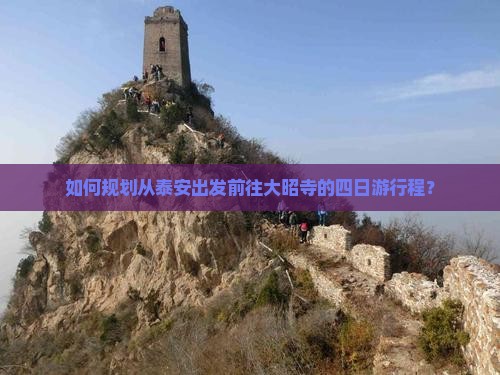 如何规划从泰安出发前往大昭寺的四日游行程？