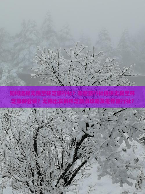 如何选择无锡至林芝旅行社？哪些旅行社提供无锡至林芝旅游套餐？无锡出发到林芝旅游攻略及推荐旅行社？