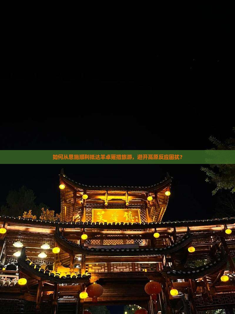 如何从恩施顺利抵达羊卓雍措旅游，避开高原反应困扰？
