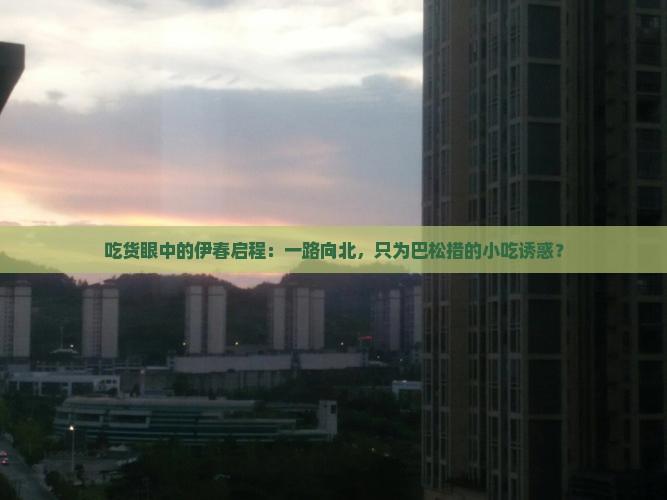 吃货眼中的伊春启程：一路向北，只为巴松措的小吃诱惑？