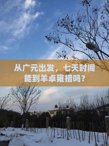 广元去西藏羊卓雍措七日游