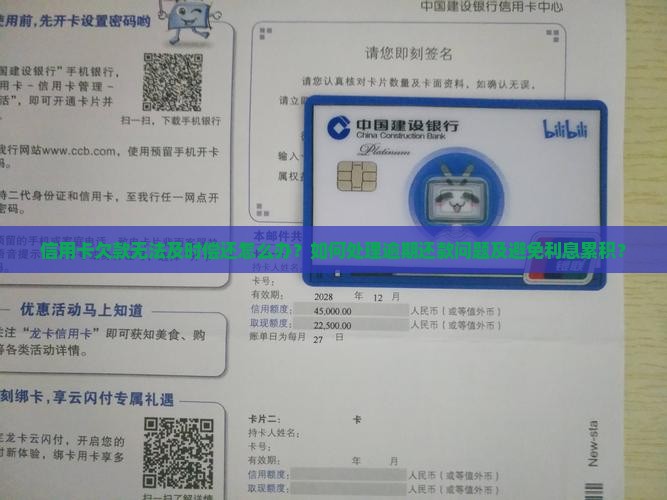 信用卡欠款无法及时偿还怎么办？如何处理逾期还款问题及避免利息累积？