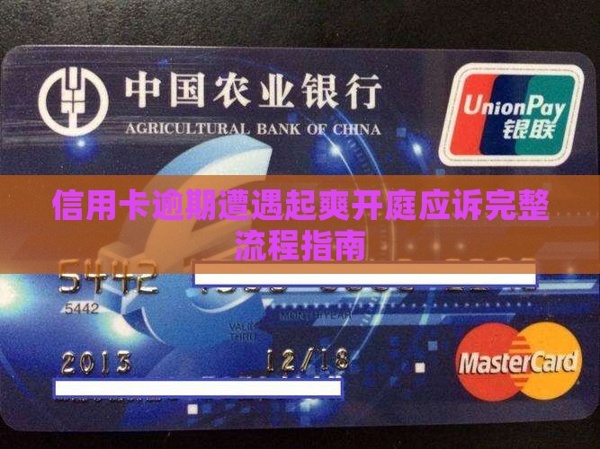 信用卡逾期遭遇起爽开庭应诉完整流程指南