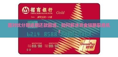 面对优分期逾期还款困境，如何解决资金链断裂危机？